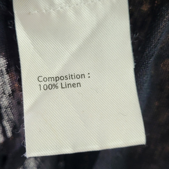 3.1 Phillip Lim Pleated Metallic Linen Ruffle Neck Top XS - Picture 5 of 6